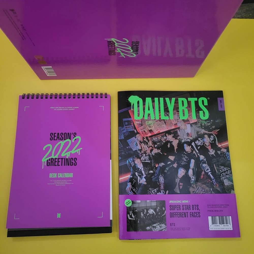 BTS 2022 Season's Greetings Box Set - Picture 3 of 3